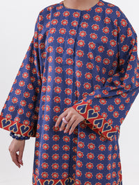 Navy Blue Lawn 2Pc Unstitched - ALP-2PS-LKS-2500