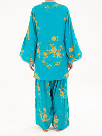 Ferozi Raw Silk 2Pc Stitched - ALP-2PS-LKS-2814