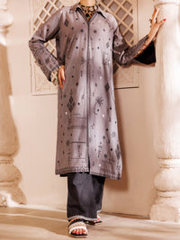 Grey Cambric 2Pc Stitched - AL-2PS-LKS-998