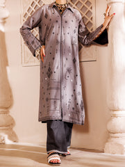 Grey Yarn Dyed 2 Piece Stitched - AL-2PS-LKS-998 - Almirah Online