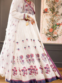 White Yarn Dyed 3Pc Formal Stitched - AL-3PS-LS-466