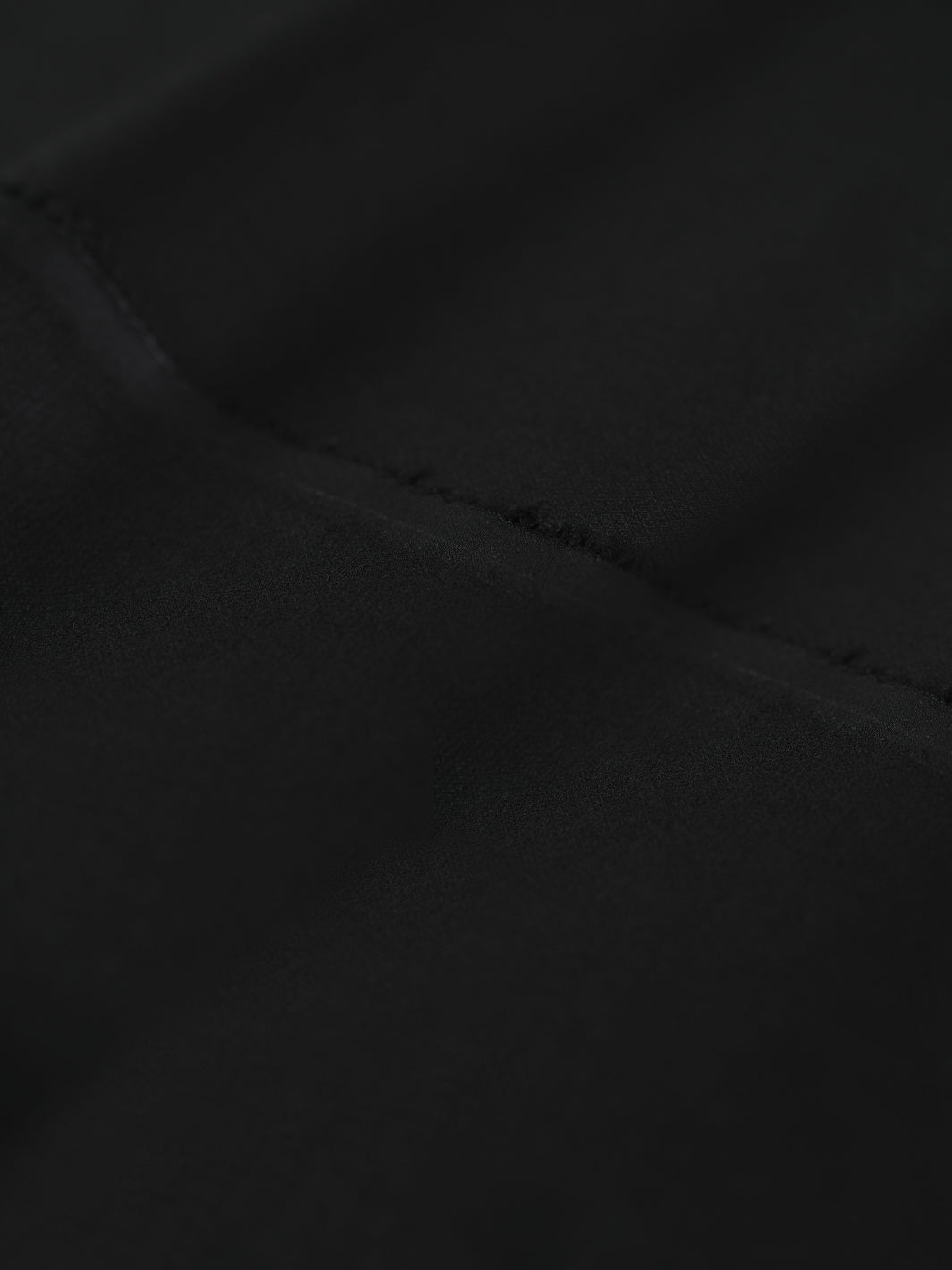 Black Blended Unstitched Fabric - AL-UN-NZM-6239