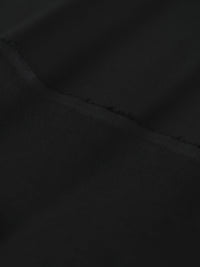 Black Blended Unstitched Fabric - AL-UN-NZM-6239