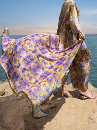 Multicolor Chamois Silk Formal Stitched 3PC - AL-3PS-SS-LS-603