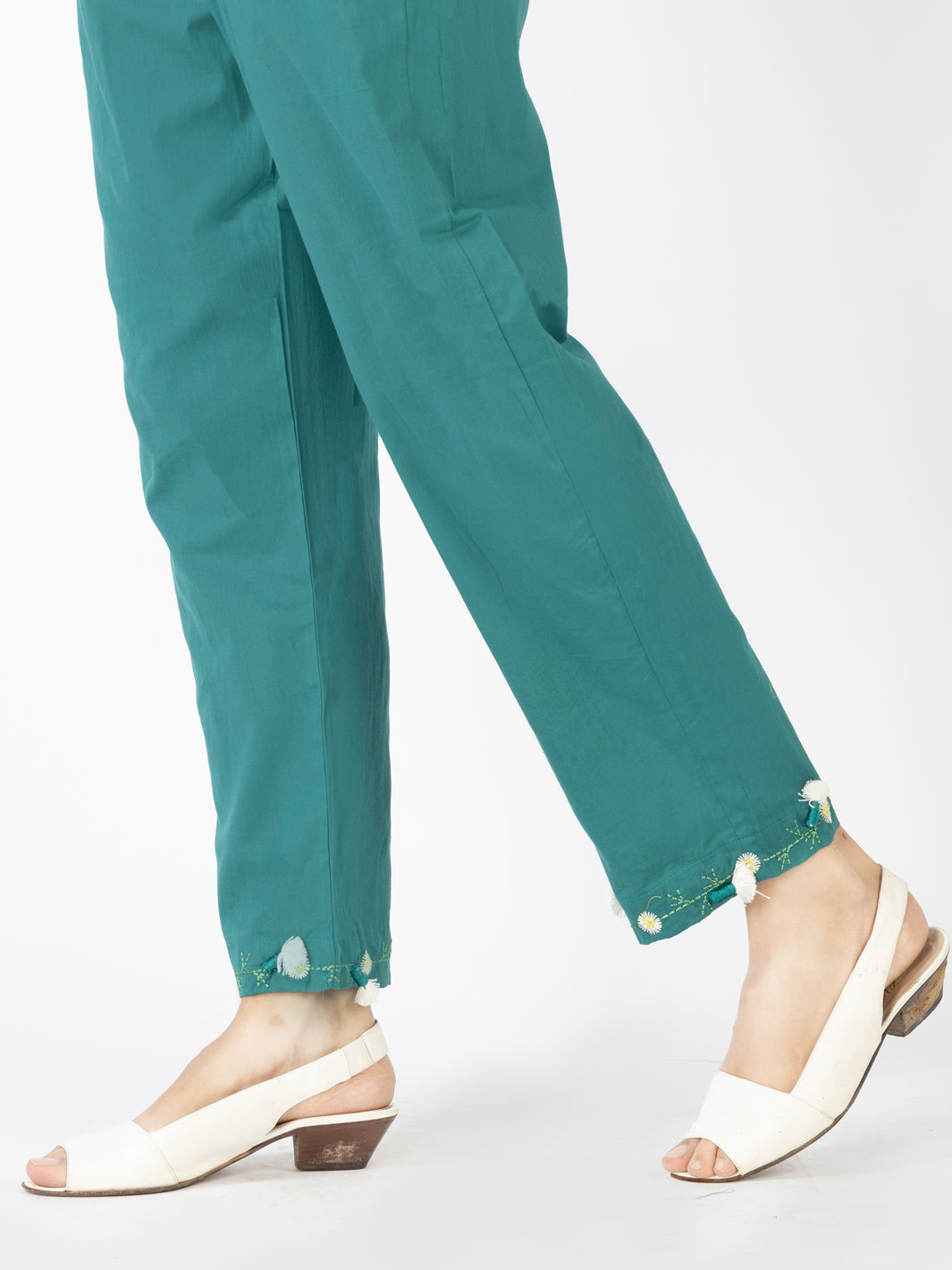 Teal Dyed Girl Trouser - ALT-T-1015