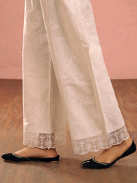 White Dyed Trousers - AL-T-731