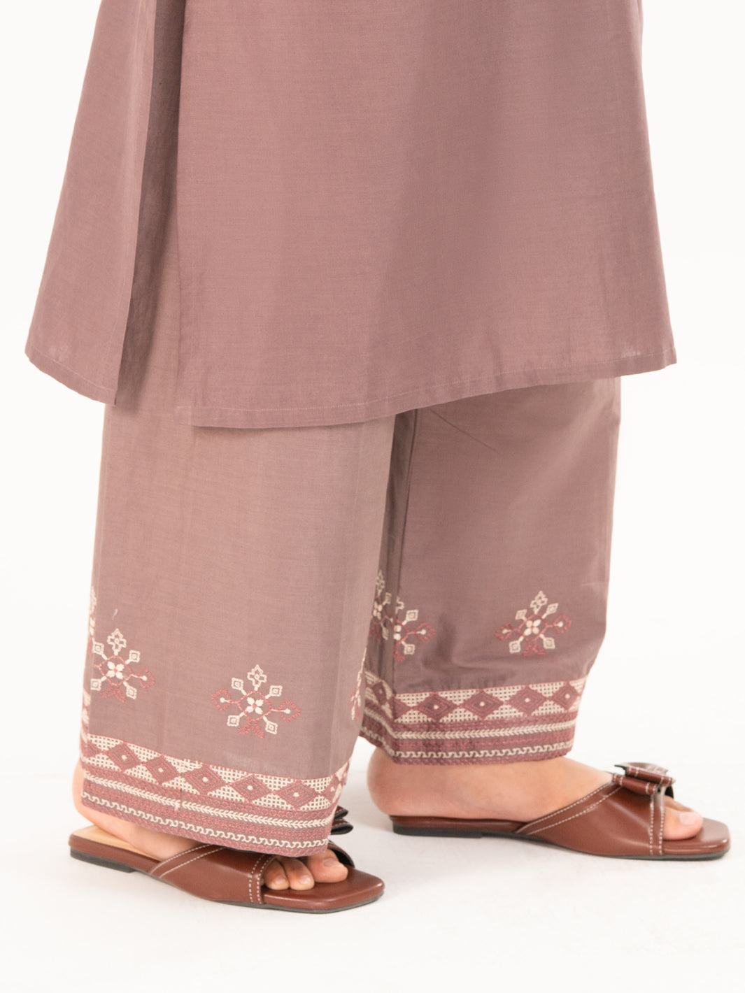Brown Cambric Trousers - AL-T-772