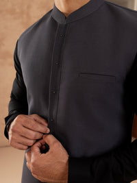 Blue Blended Waistcoat - AL-WC-548B