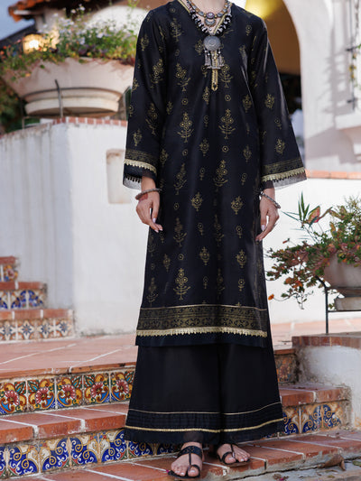 Black Lawn Tunic - AL-LK-1033