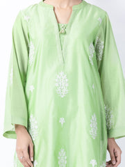 Light Green Modal 2 Piece Stitched - AL-2PS-LKS-949B - Almirah Online