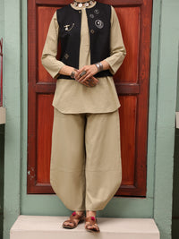 Black Dobby Waistcoat - AL-LK-LCT-916