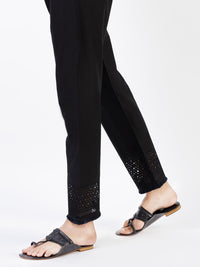 Black Lawn Trousers - AL-T-668