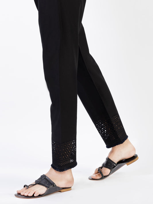 Black Lawn Trousers - AL-T-668