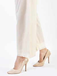 Cream Lawn Trousers - AL-T-675