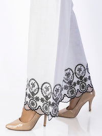 White Cambric Trousers - AL-T-684