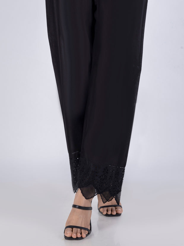 Black Cambric Trousers - AL-T-743