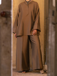 TAMBA - Copper Yarn Dyed Stitched 2PC - ALCR-2PS-LKS-2799