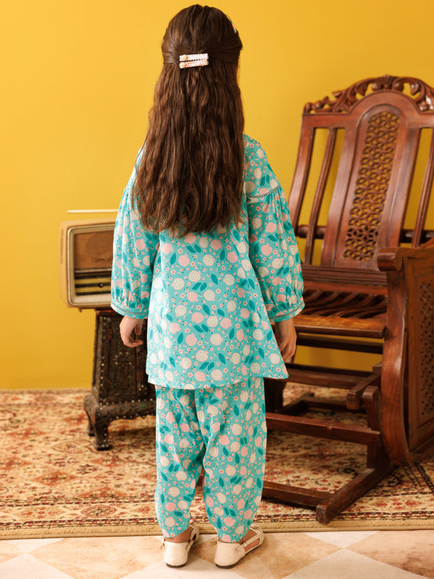 Ferozi Lawn 2 Piece Stitched - ALGR-2PS-LKS-1029