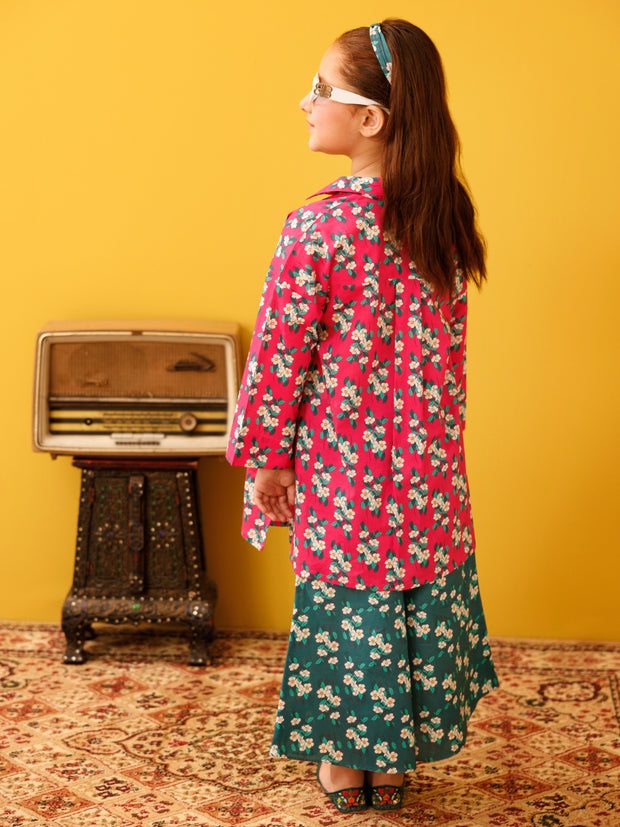 Pink Lawn 2 Piece Stitched - ALGR-2PS-LKS-1030