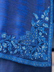 Blue Salsa Silk 3 Piece Stitched - ALP-3PS-1655