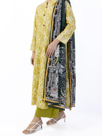 Lemon Lawn 3Pc Unstitched - ALP-2PS-1751