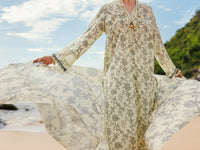 Cream Lawn 3Pc Stitched - ALP-3PS-1806