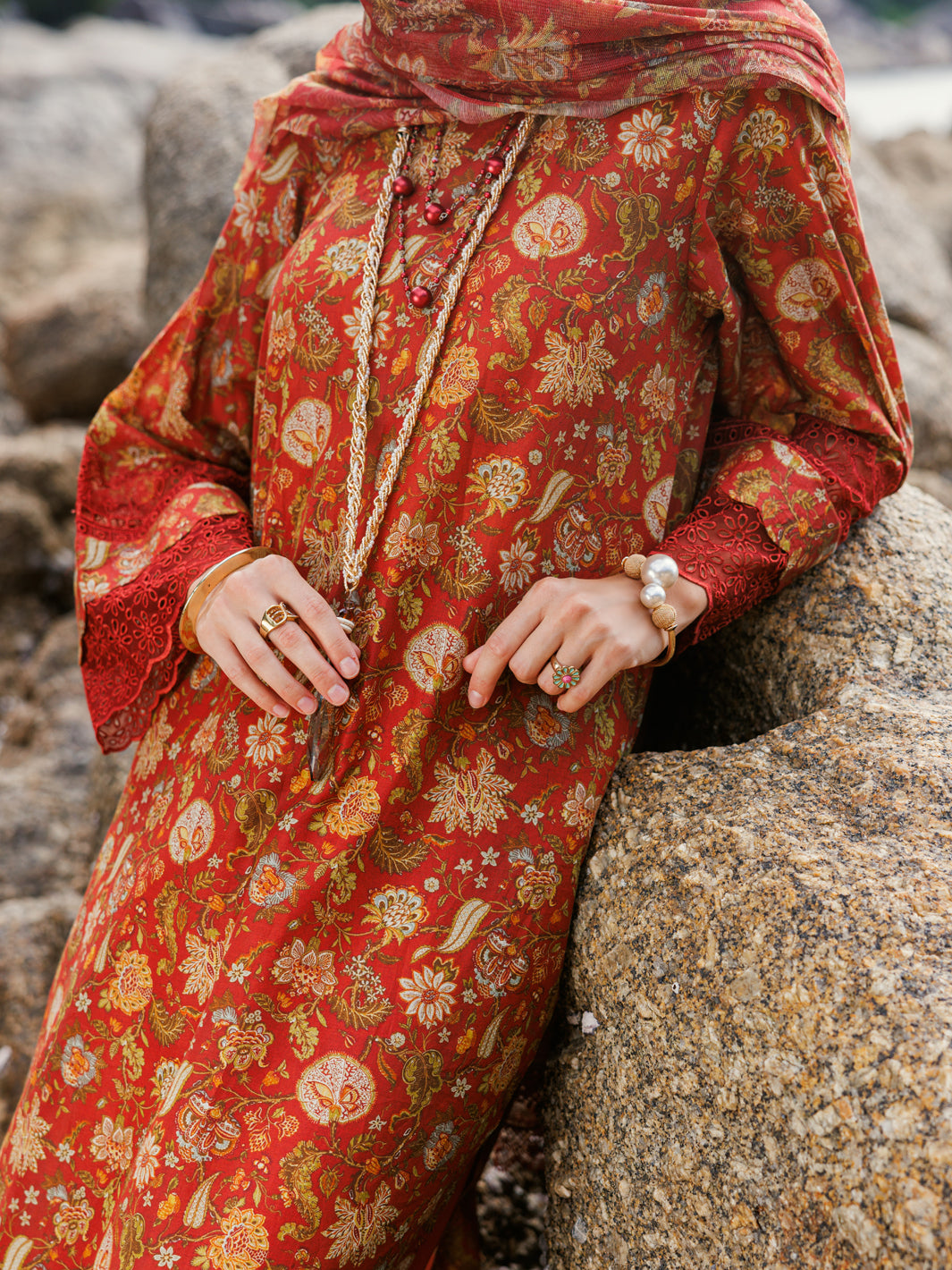 Maroon Lawn 3 Piece Unstitched - ALP-3PS-1807 – Almirah Maroon Lawn 3 Piece Unstitched - ALP-3PS-1807 – Almirah