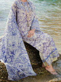 Light Purple Lawn 3Pc Unstitched - ALP-3PS-1808