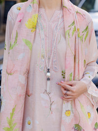 Light Pink Lawn 3Pc Stitched - ALP-3PS-1840