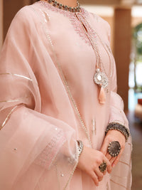 Pink Salsa Silk 3 Piece Stitched - ALP-3PS-1848