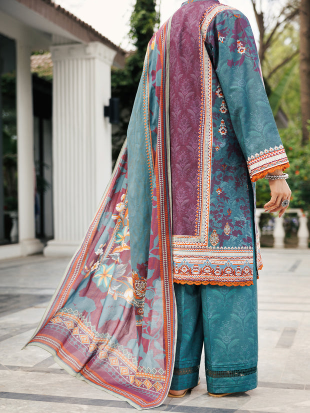 Green Lawn 3 Piece Stitched - ALP-3PS-2119