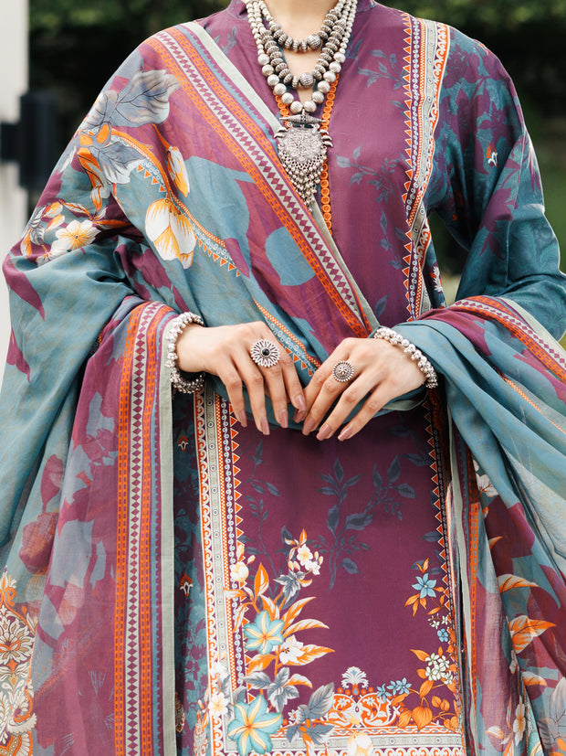 Green Lawn 3 Piece Stitched - ALP-3PS-2119