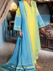 Lemon Yarn Dyed 3 Piece Stitched - ALP-3PS-1887 - Almirah Online