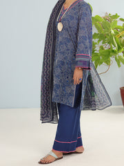 Blue Lawn 3 Piece Stitched - ALP-3PS-1899 - Almirah Online