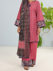 Light Pink Lawn 3 Piece Stitched - ALP-3PS-1902 - Almirah Online