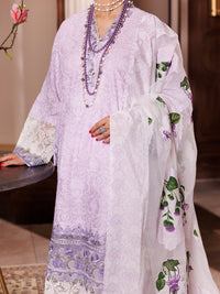 Lilac Cambric 3Pc Unstitched - ALP-3PS-1947