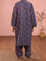 Blue Cambric 2 Piece Stitched - ALP-2PS-LKS-1967 - Almirah Online