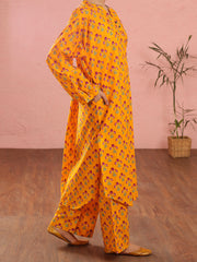 Yellow Cambric 2 Piece Stitched - ALP-2PS-LKS-1969 - Almirah Online