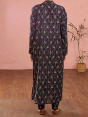 Black Cambric 2 Piece Stitched - ALP-2PS-LKS-1972 - Almirah Online