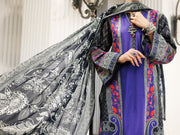 Purple Lawn 3 Piece Stitched - ALP-3PS-1998