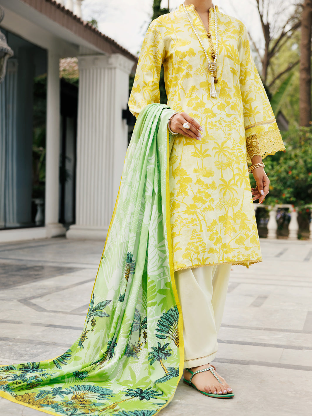 Alp Lemon Raspberry Lemon Lawn 3 Piece Stitched - ALP-3PS-2008 – Almirah