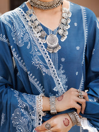 Blue Lawn 3 Piece Stitched - ALP-3PS-2126
