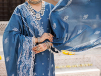 Blue Lawn 3 Piece Stitched - ALP-3PS-2126