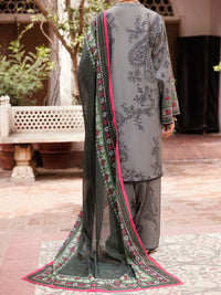 Grey Lawn 3Pc Stitched - ALP-3PS-2136