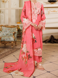 Pink Lawn 3 Piece Stitched - ALP-3PS-2151
