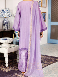 Light Purple Dobby 3 Piece Stitched - ALP-3PS-2163