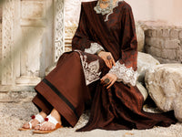 Brown Dobby 3Pc Stitched - ALP-3PS-2174
