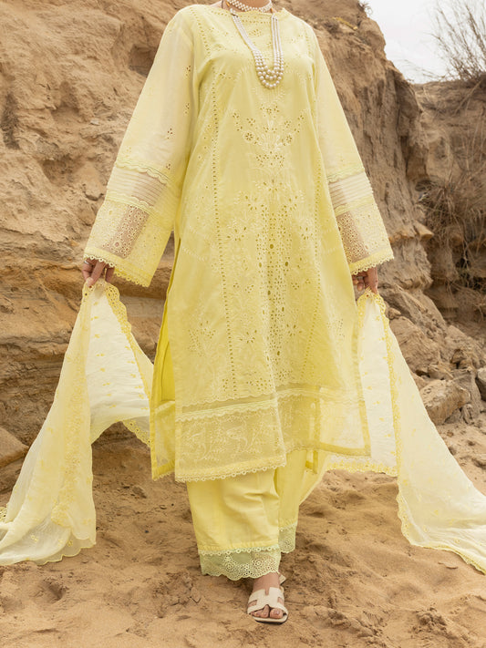 Lemon Lawn 3 Piece Unstitched - ALP-3PS-2180