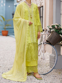 Lemon Lawn 3Pc Stitched - ALP-3PS-2187