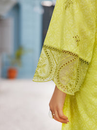 Lemon Lawn 3Pc Stitched - ALP-3PS-2187